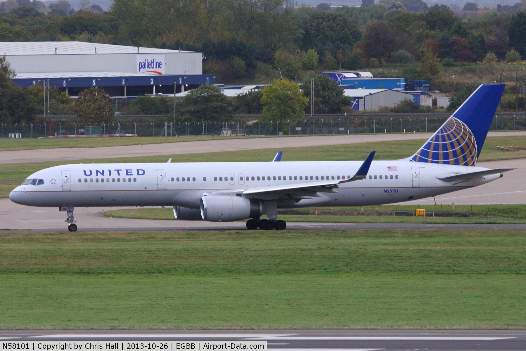 N58101, 1994 Boeing 757-224 C/N 27291, United