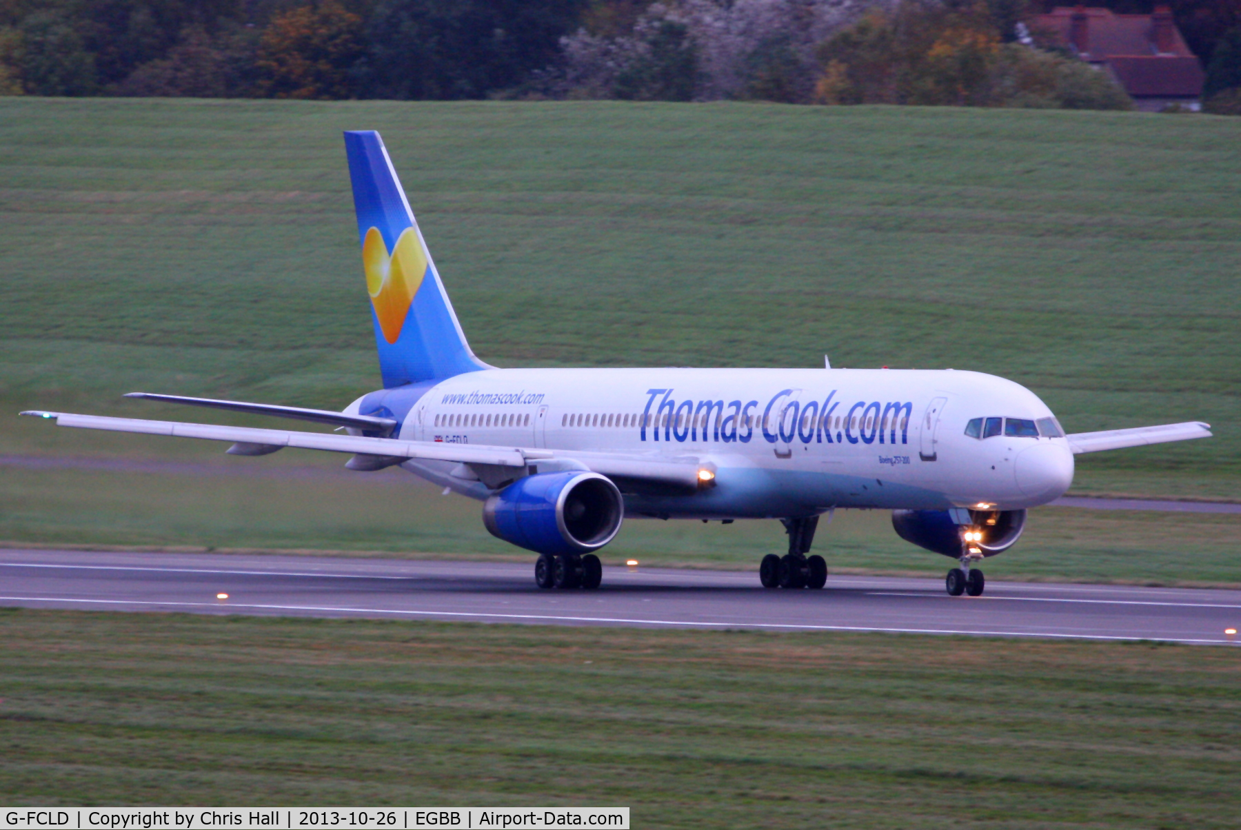G-FCLD, 1997 Boeing 757-25F C/N 28718, Thomas Cook's new 
