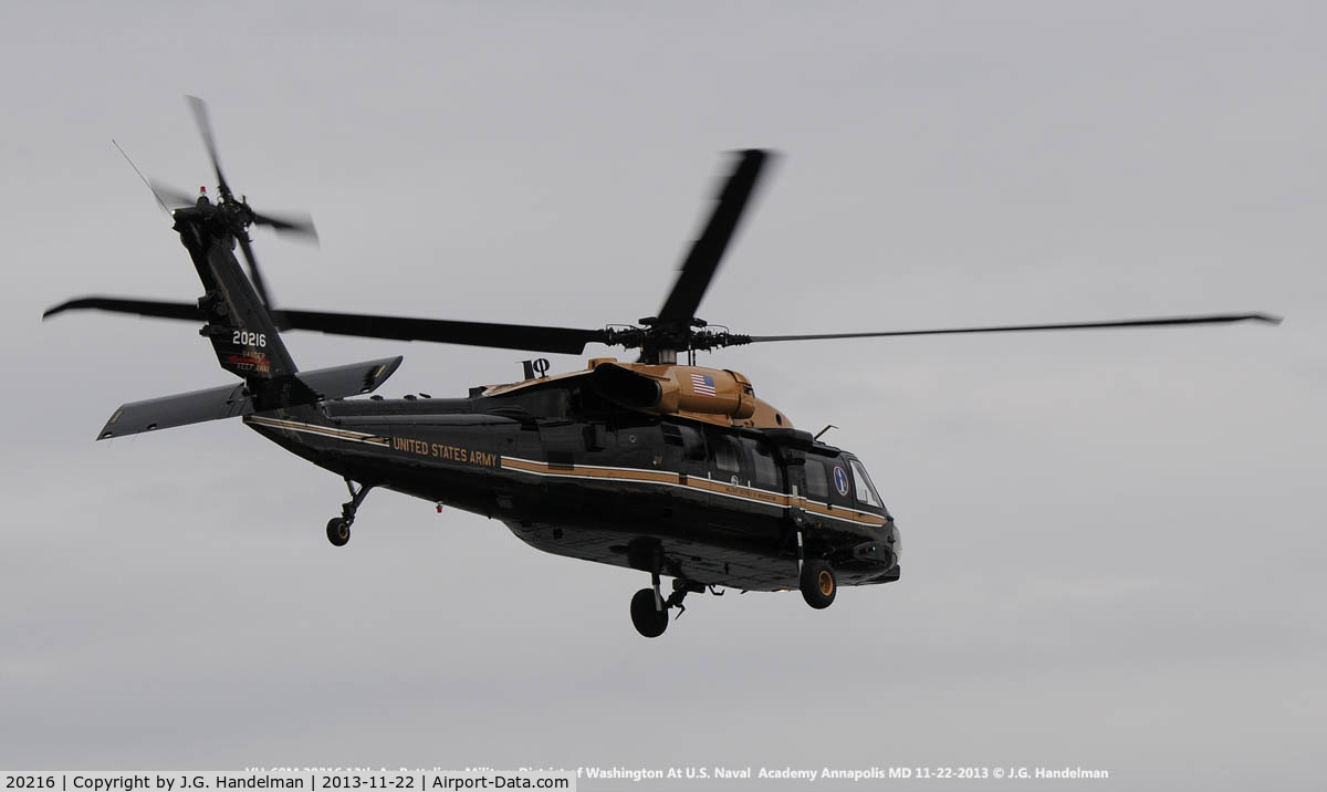 20216, Sikorsky VH-60M C/N Not found 20216, Fly away.