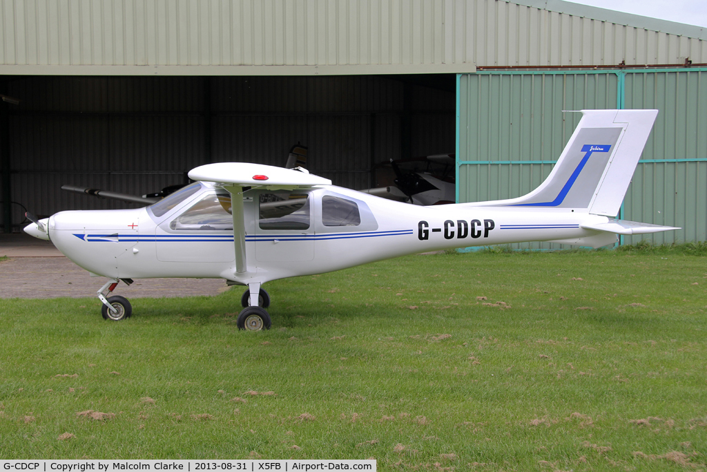 G-CDCP, 2006 Jabiru J400 C/N PFA 325-14094, Jabiru J-400, Fishburn Airfield UK, August 2013.