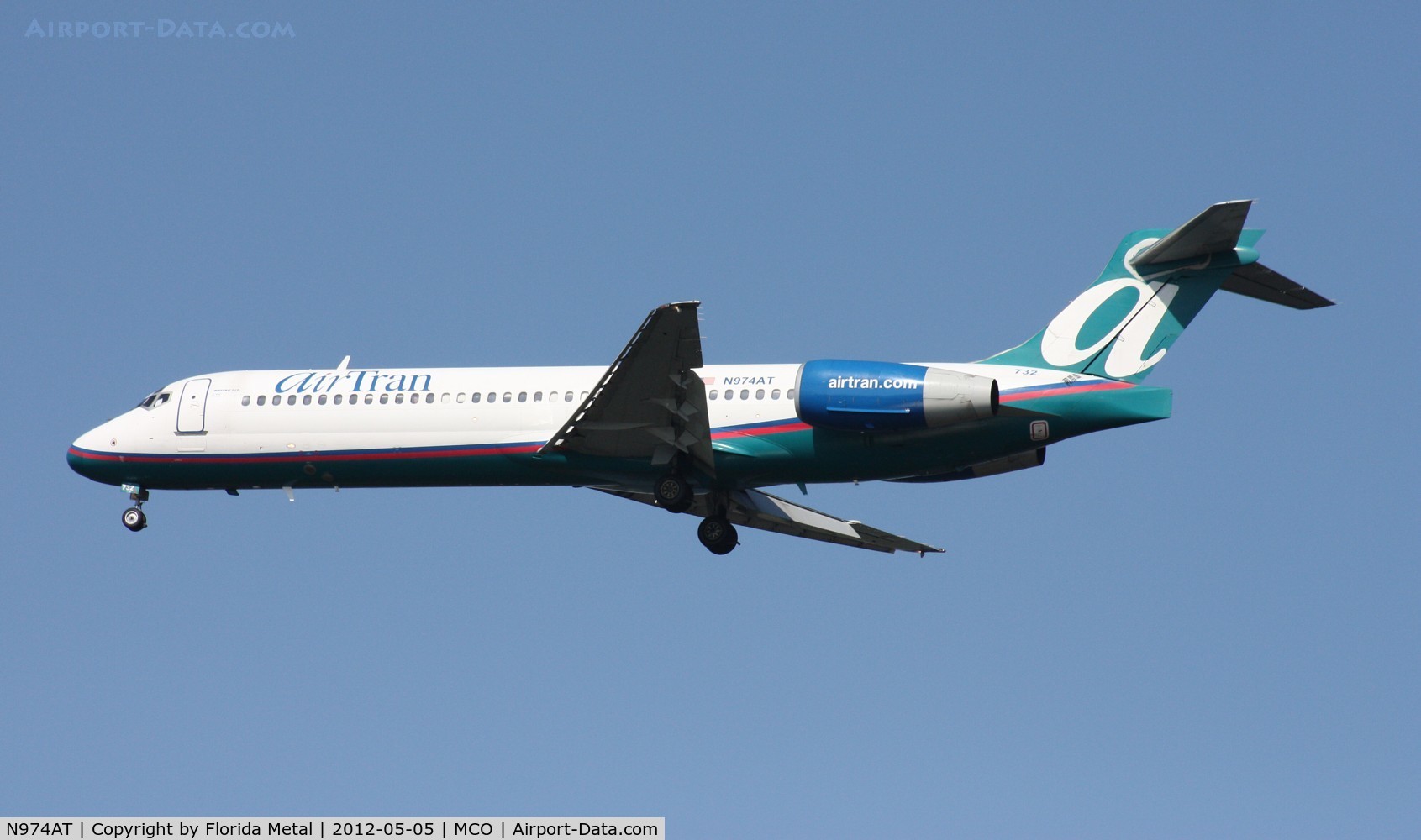 N974AT, 2002 Boeing 717-200 C/N 55034, Air Tran 717