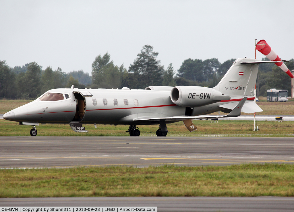OE-GVN, 2011 Learjet 60XR C/N 60-406, Parked at the General Aviation area...