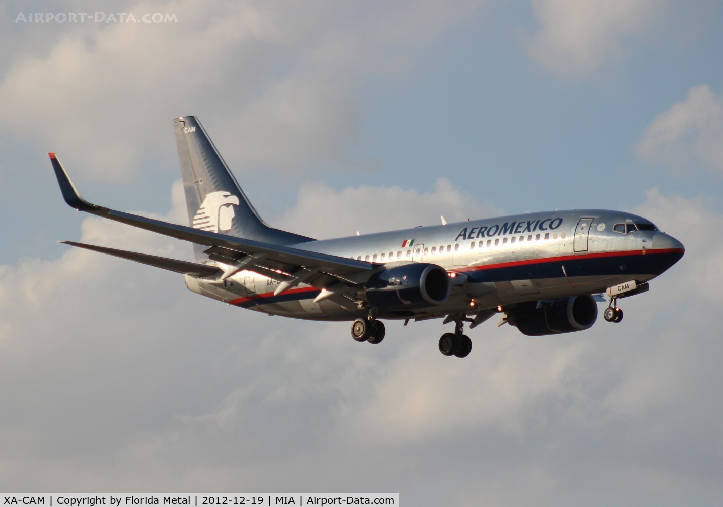 XA-CAM, 2003 Boeing 737-752 C/N 33785, Aeromexico 737-700