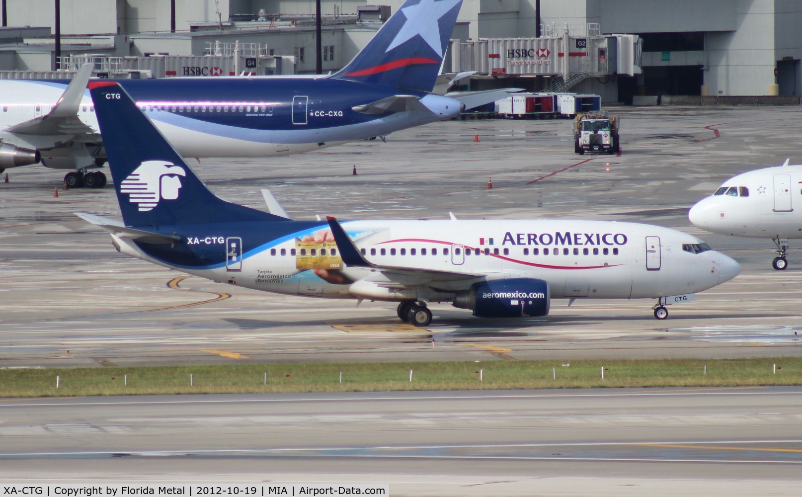 XA-CTG, 2007 Boeing 737-752 C/N 35123, Aeromexico 737-700