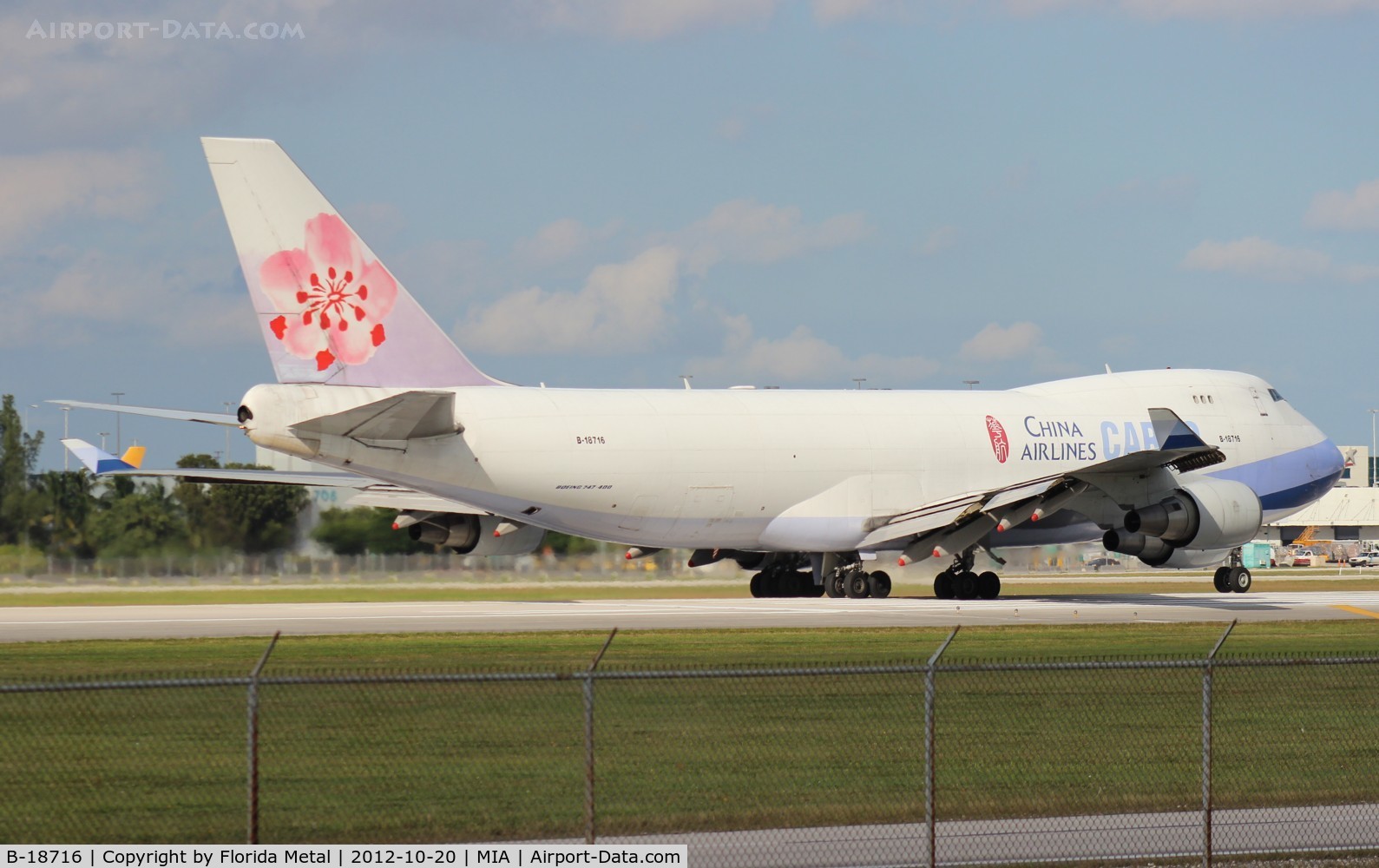 B-18716, 2003 Boeing 747-409F/SCD C/N 33732, China Airlines Cargo 747-400