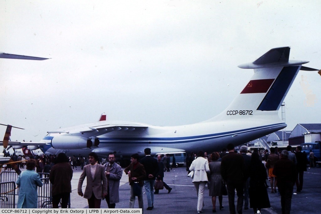 CCCP-86712, Ilyushin IL-76 C/N 01 01, CCCP-86712 at the 1971 Paris Air Show