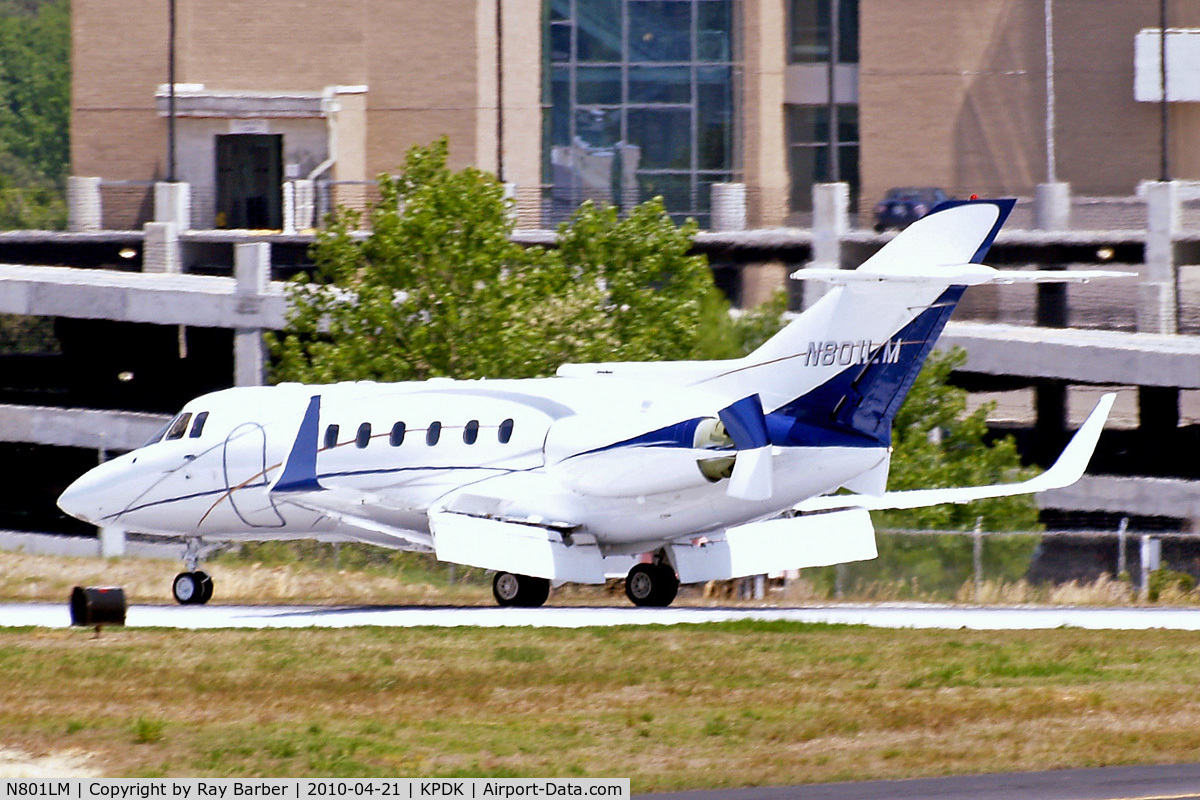 N801LM, 1988 British Aerospace BAe.125 Series 800A C/N 258111, Hawker-Siddeley 125/800SP [258111] Atlanta-Dekalb Peachtree~N 21/04/2010