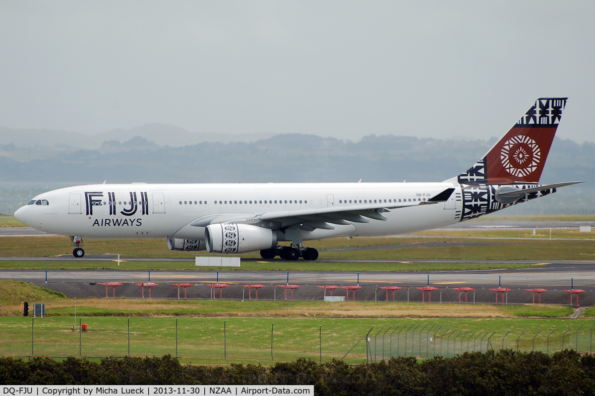 DQ-FJU, 2013 Airbus A330-243 C/N 1416, At Auckland