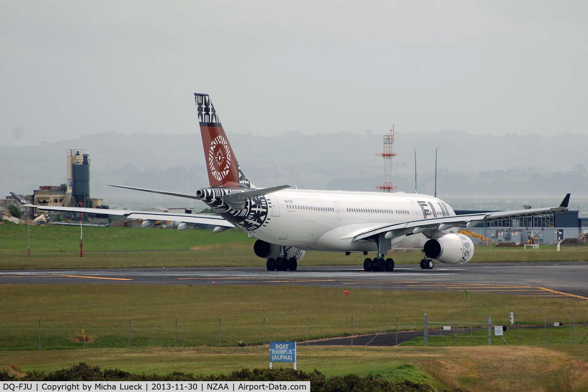 DQ-FJU, 2013 Airbus A330-243 C/N 1416, At Auckland