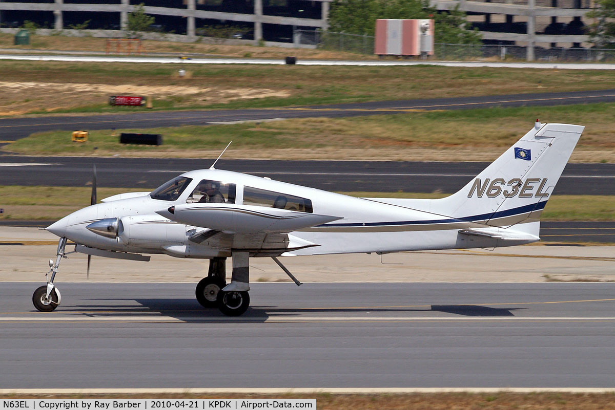 N63EL, 1967 Cessna 310L C/N 310L-0088, Cessna 310L [310L-0088] Atlanta-Dekalb Peachtree~N 21/04/2010