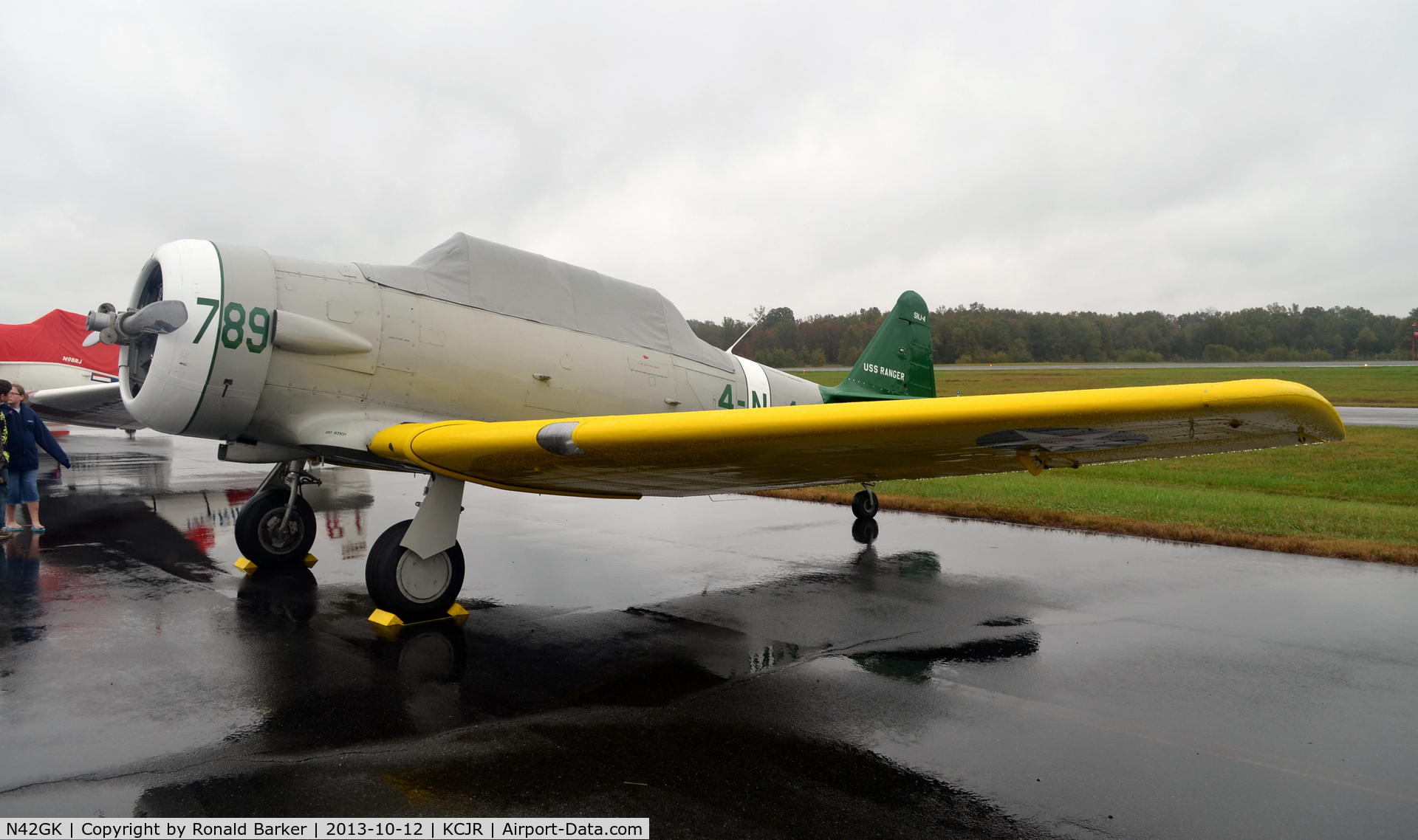 N42GK, 1942 North American AT-6D C/N 8810577, Culpeper Air Fest 2013