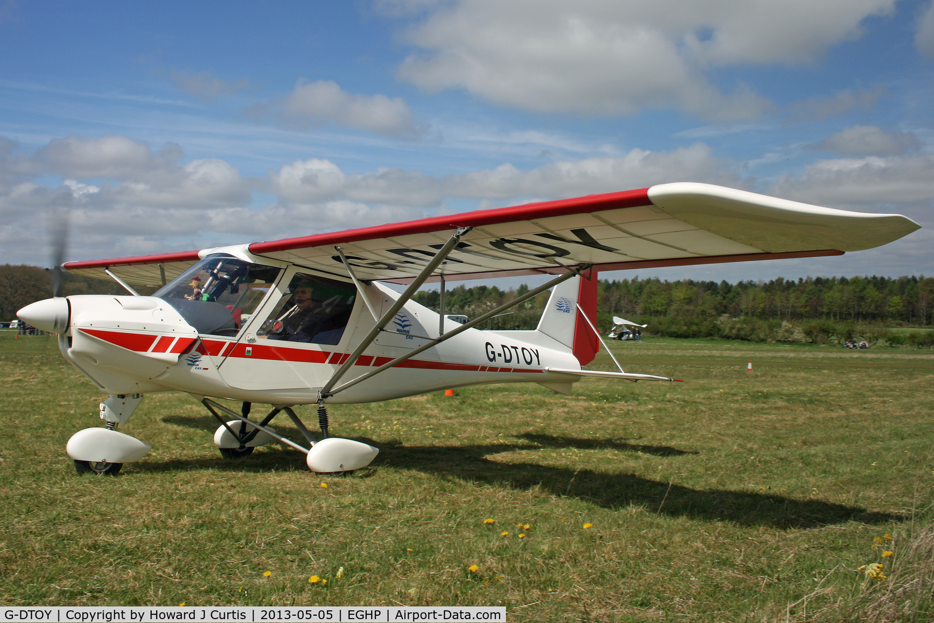 G-DTOY, 2003 Comco Ikarus C42 FB100 C/N 0309-6570, Privately owned. At the Microlight Trade Fair.