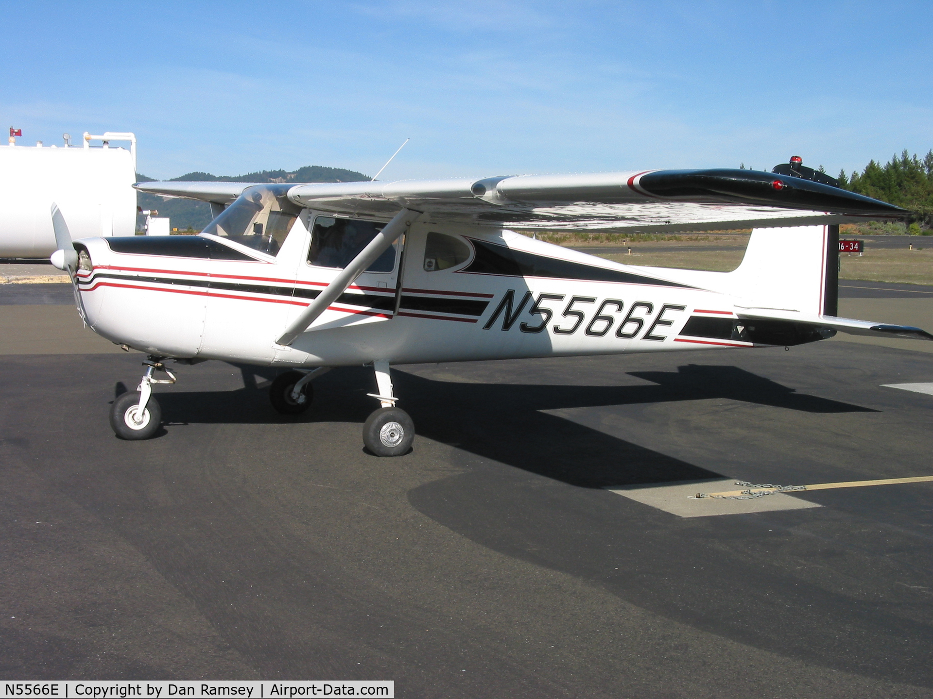 N5566E, 1958 Cessna 150 C/N 17066, The 66th Cessna 150 manufactured.