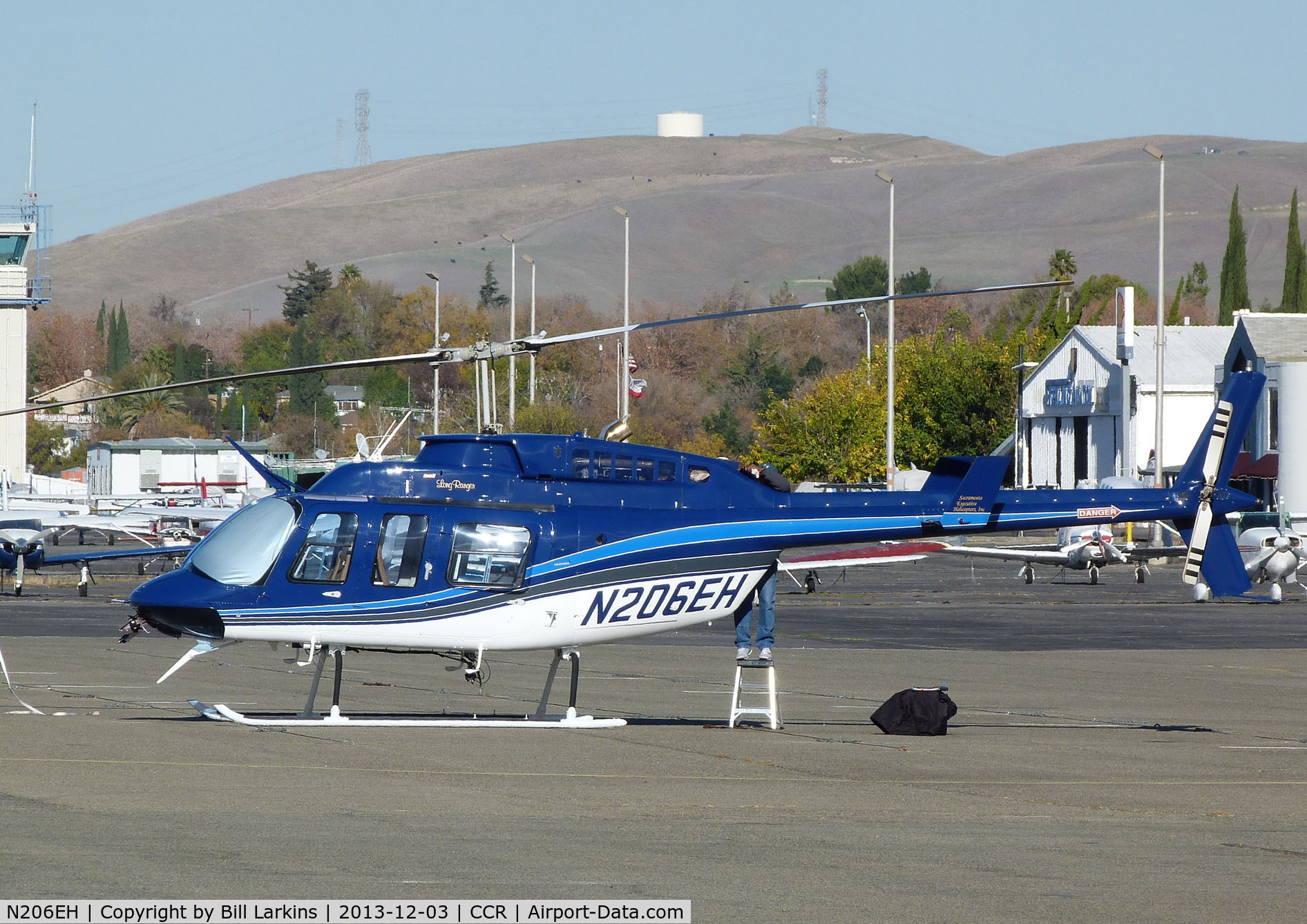 N206EH, Bell 206L-1 LongRanger II C/N 45580, Visitor