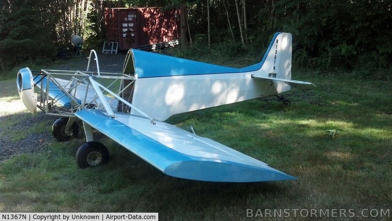 N1367N, 1957 Stits SA-2 Sky Baby C/N 46, Purchased 2013 as project plane. This s seller's photo