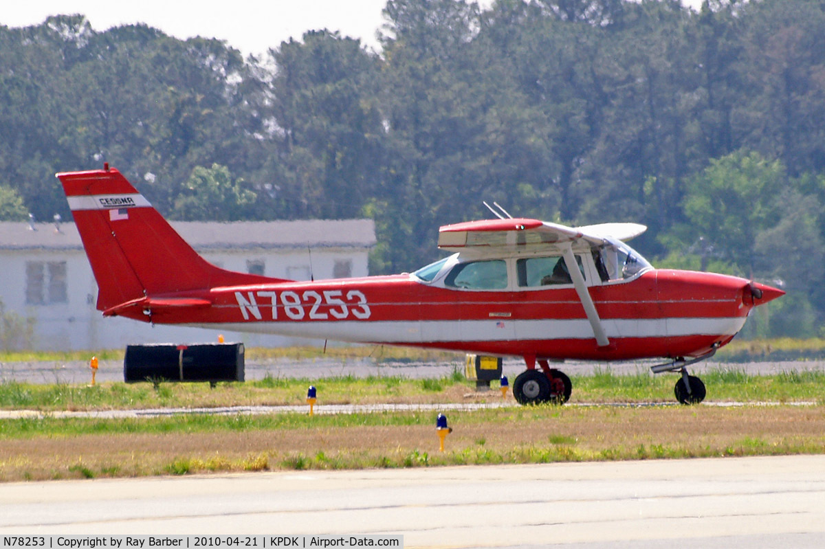 N78253, 1968 Cessna 172K Skyhawk C/N 17257546, Cessna 172K Skyhawk [172-57546] Atlanta-Dekalb Peachtree~N 21/04/2010