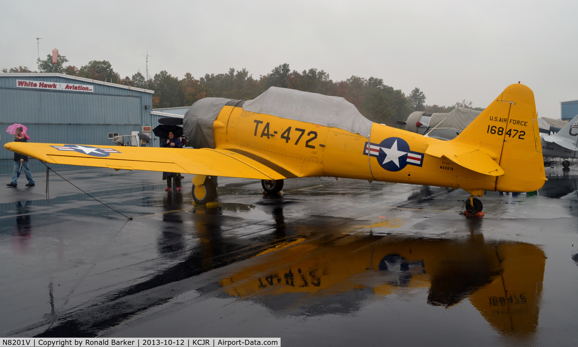 N8201V, North American T-6G Texan C/N 168-472, Culpeper Air Fest 2013