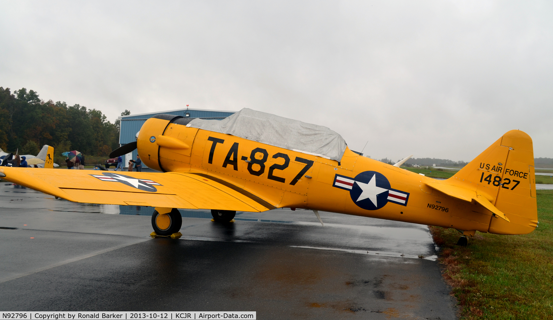 N92796, 1951 North American AT-6G Texan C/N 182-514 (51-14827), Culpeper Air Fest 2013