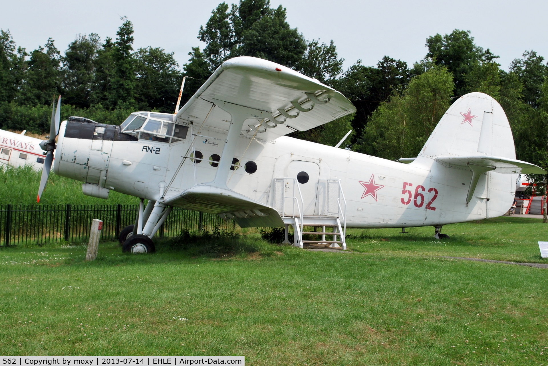 562, Antonov An-2R C/N 1G172-48, Antonov AN-2 marked as 562. Was Yellow 19 of the Lithuanian AF.