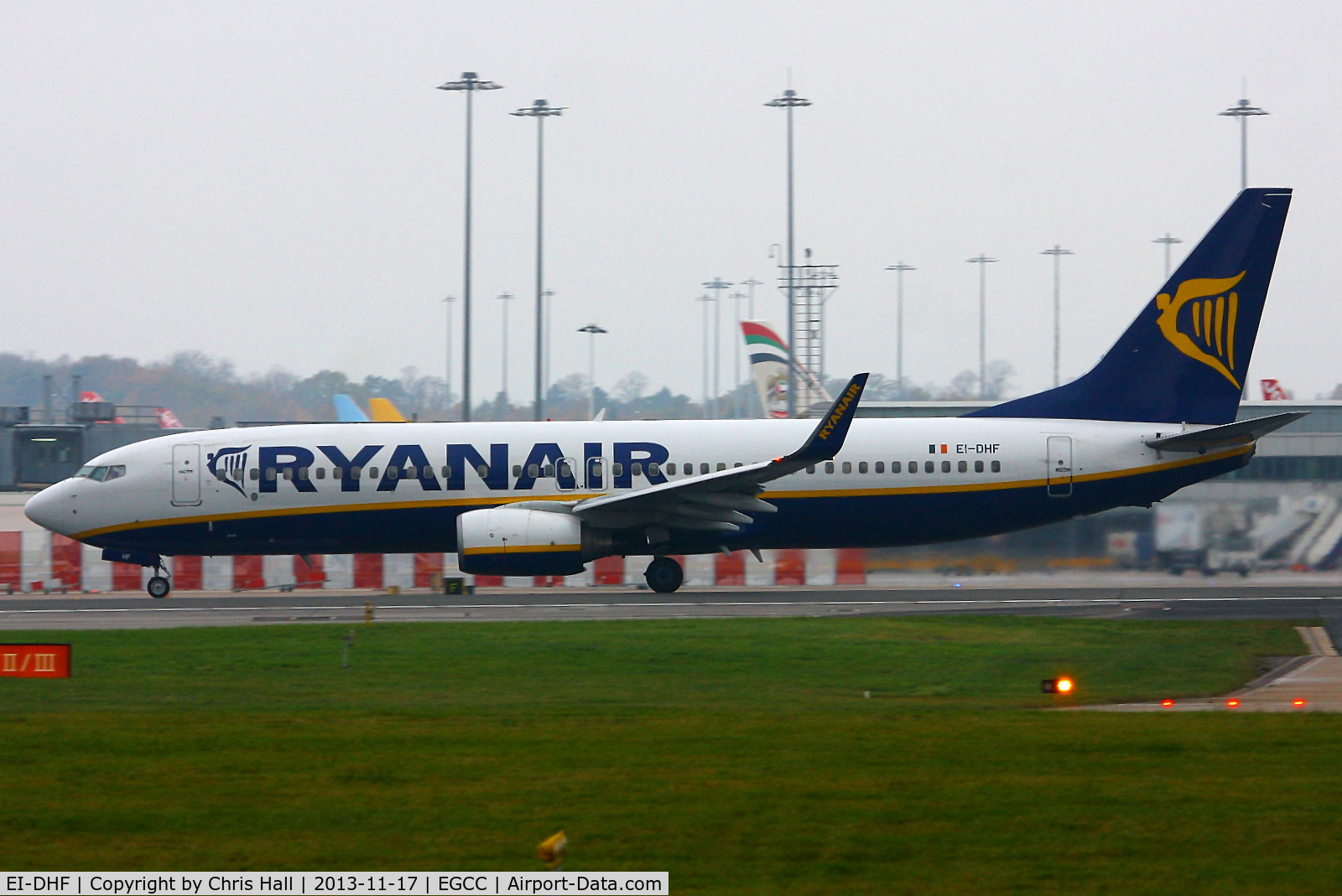 EI-DHF, 2005 Boeing 737-8AS C/N 33575, Ryanair