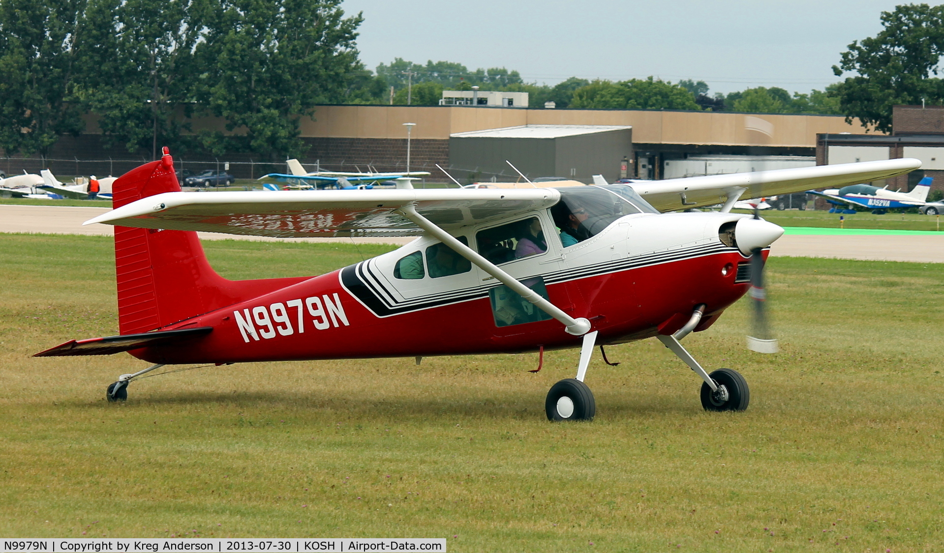 N9979N, 1975 Cessna 180J C/N 18052634, EAA AirVenture 2013