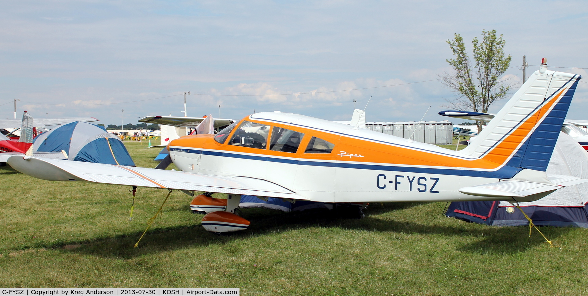 C-FYSZ, 1969 Piper PA-28-180 Cherokee C/N 28-5205, EAA AirVenture 2013