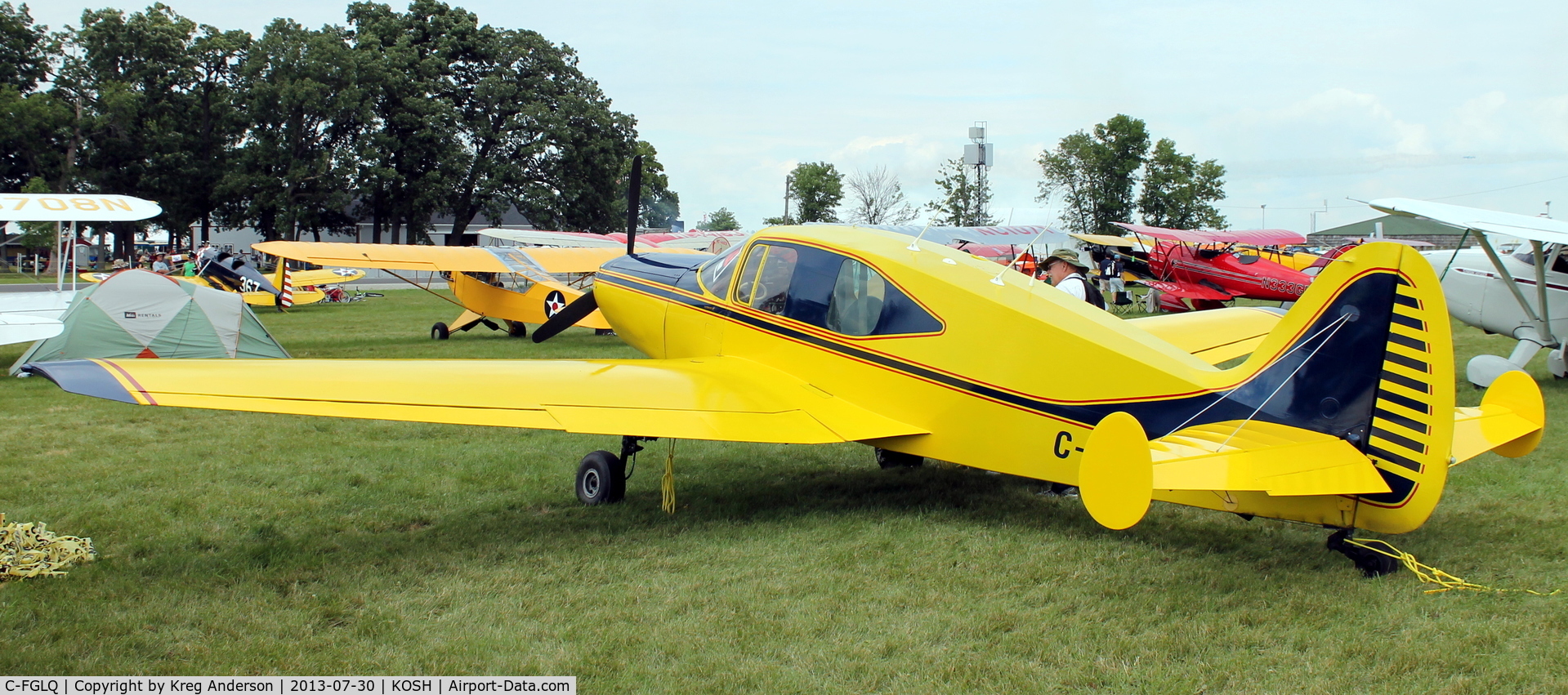 C-FGLQ, 1950 Bellanca 14-19 Cruisair Senior C/N 2008, EAA AirVenture 2013