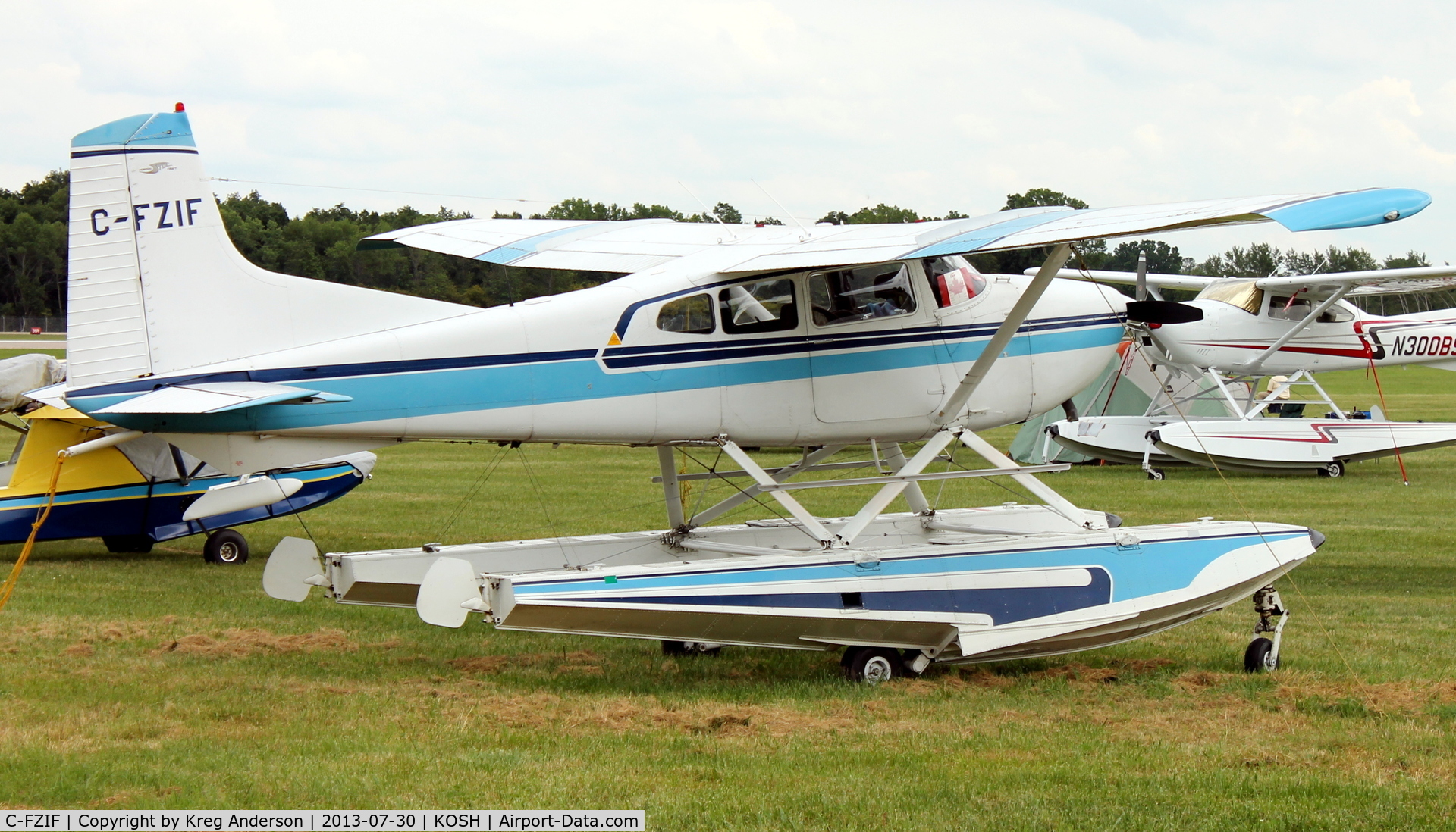 C-FZIF, 1970 Cessna A185E Skywagon 185 C/N 18501852, EAA AirVenture 2013