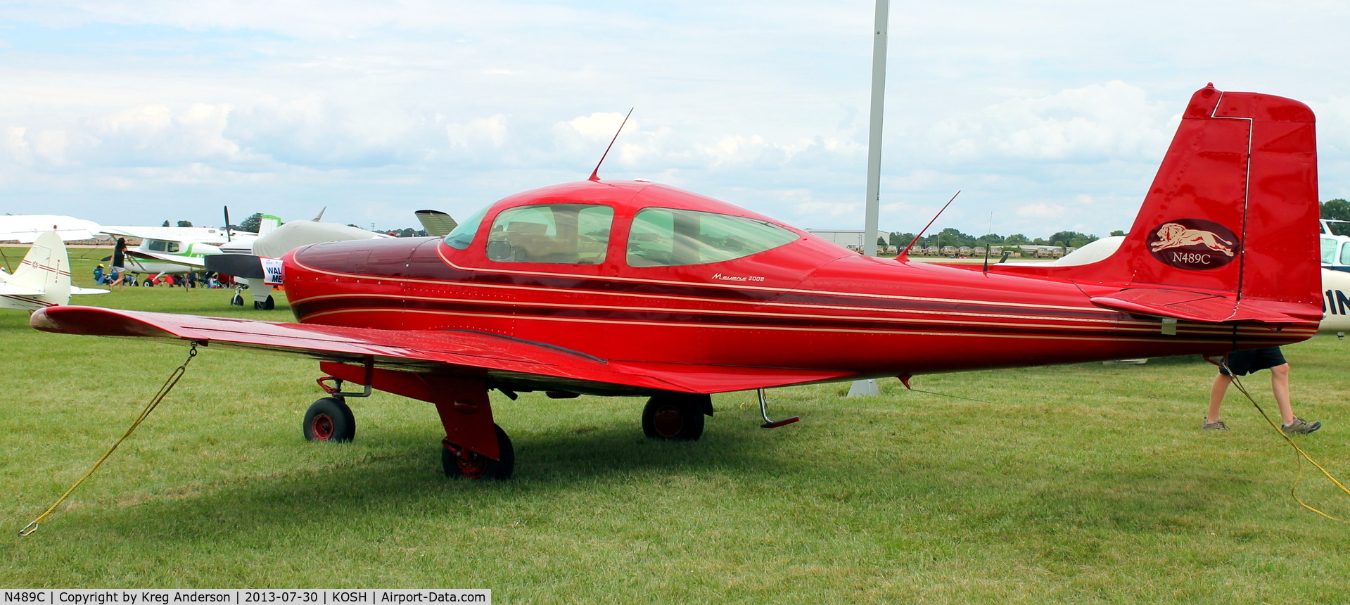 N489C, 1959 Meyers Industries Inc 200A C/N 254, EAA AirVenture 2013