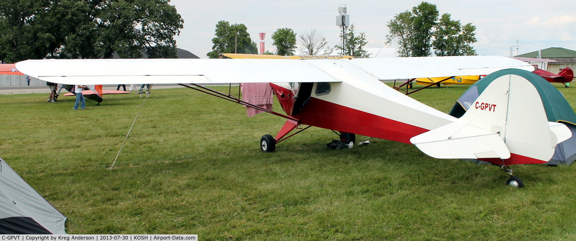 C-GPVT, 1941 Taylorcraft BF1265 C/N 3149, EAA AirVenture 2013