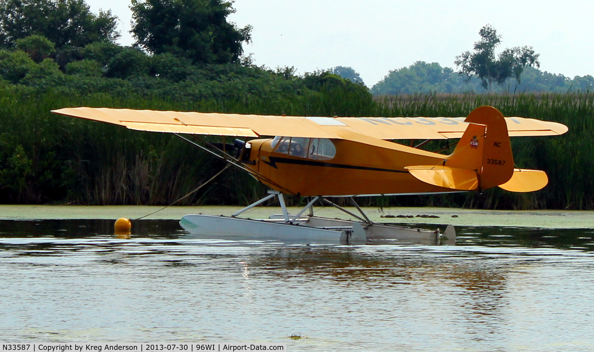 N33587, 1945 Piper J3C-65 Cub Cub C/N 14064, EAA AirVenture 2013