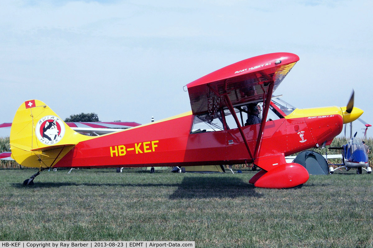 HB-KEF, Aviat A-1 Husky C/N 1292, Aviat A-1 Husky [1292] Tannheim~D 23/08/2013