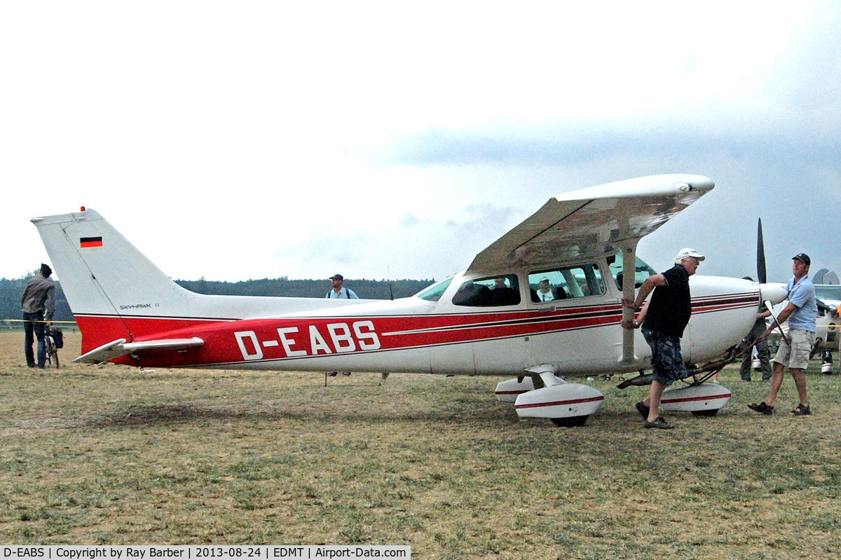 D-EABS, Cessna 172P C/N 17276179, Cessna 172P Skyhawk [172-76179] Tannheim~D 24/08/2013
