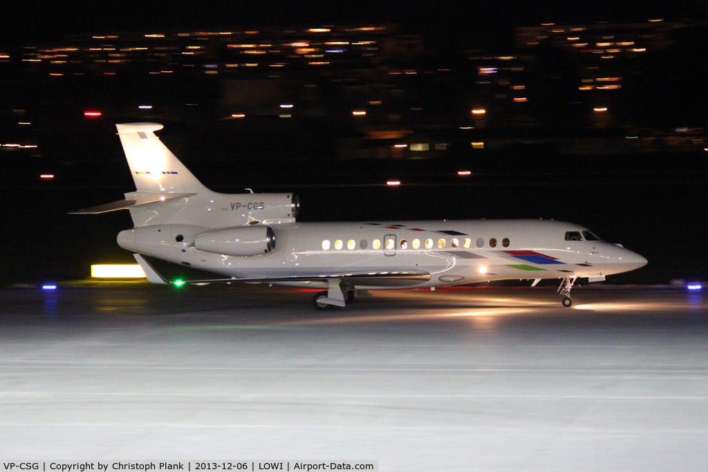 VP-CSG, 2013 Dassault Falcon 7X C/N 106, Brand new Falcon 7X for Volkswagen