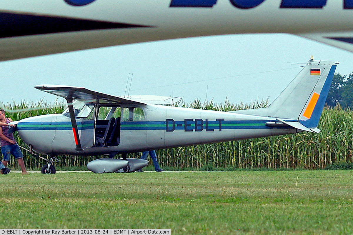 D-EBLT, 1961 Cessna 172B C/N 17248473, Cessna 172B Skyhawk [172-48473] Tannheim~D 24/08/2013