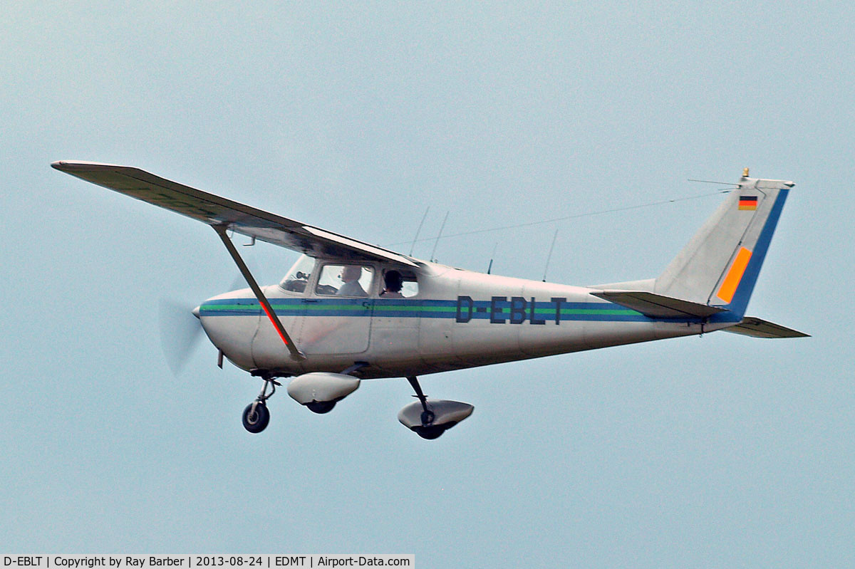 D-EBLT, 1961 Cessna 172B C/N 17248473, Cessna 172B Skyhawk [172-48473] Tannheim~D 24/08/2013