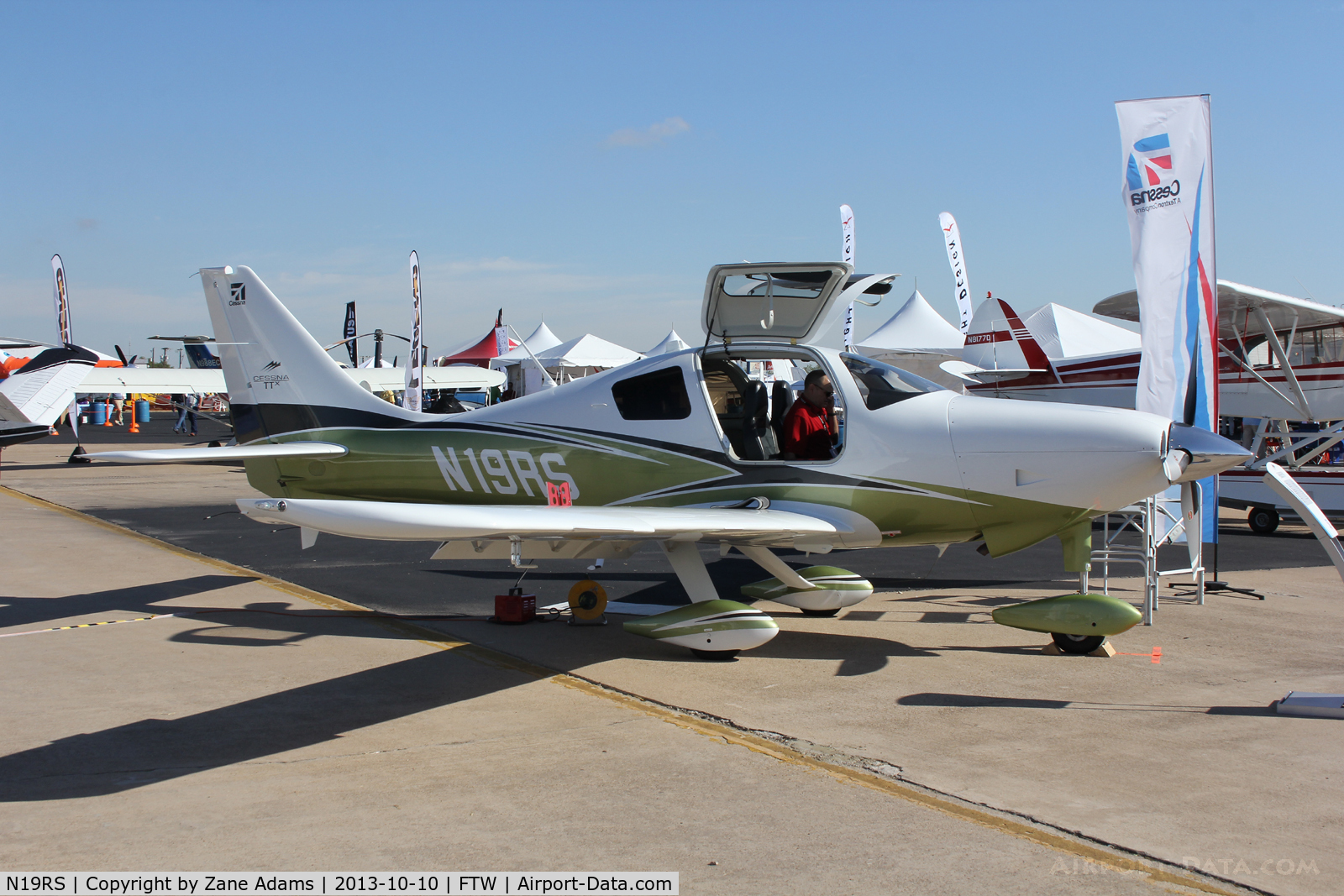 N19RS, 2013 Cessna T240 TTx C/N T24002001, AOPA Airportfest 2013 at Meacham Field - Fort Worth, TX
