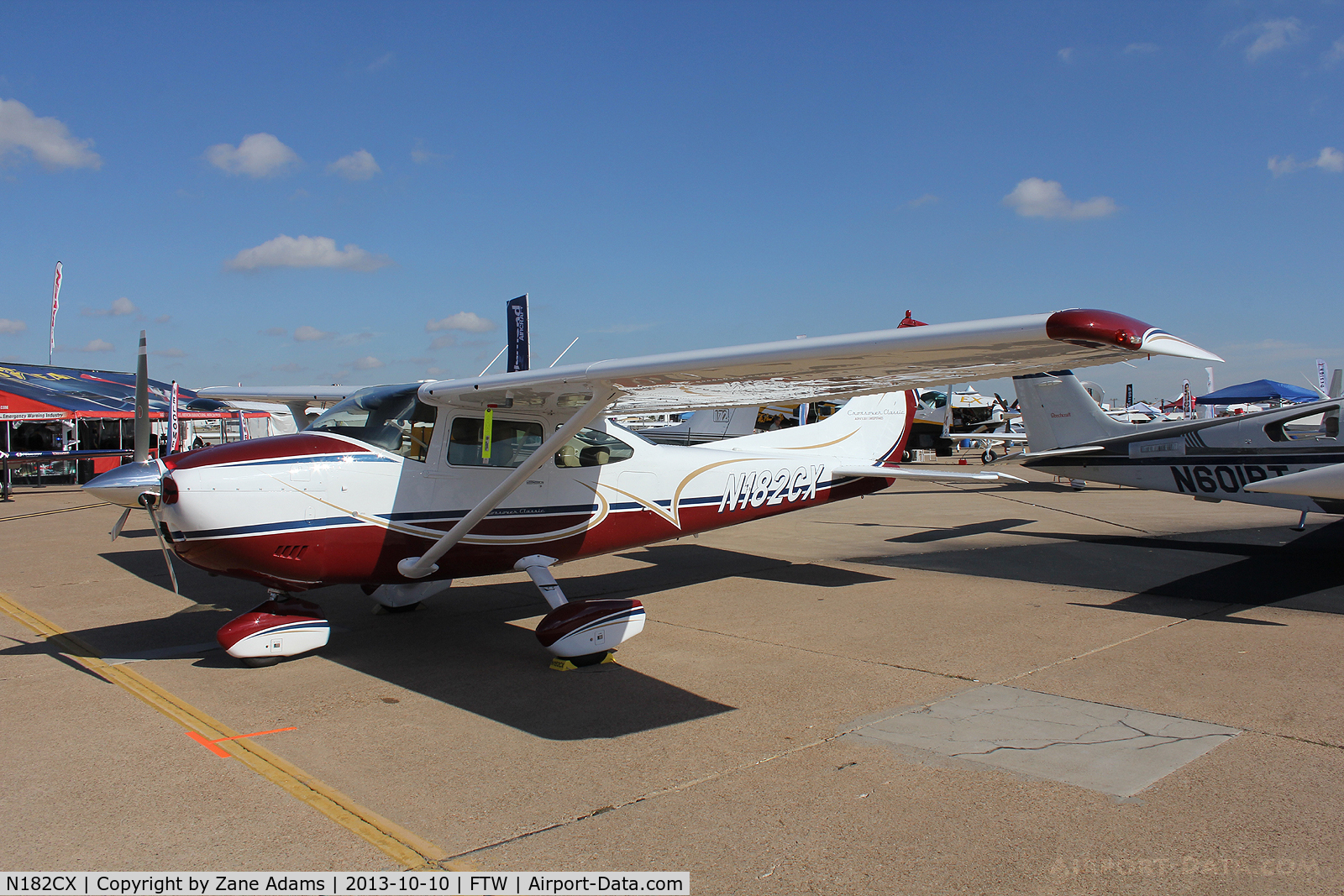 N182CX, 1974 Cessna 182P Skylane C/N 18262882, AOPA Airportfest 2013 at Meacham Field - Fort Worth, TX