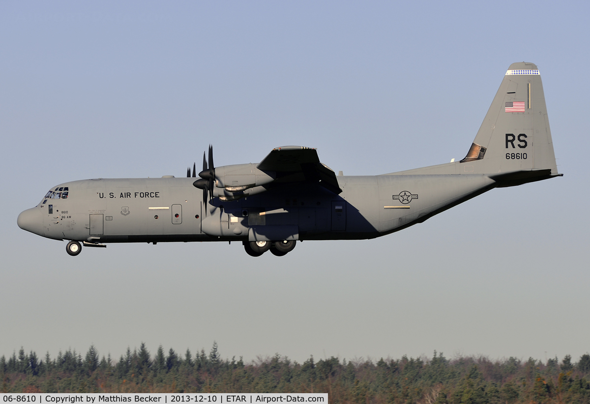 06-8610, 2006 Lockheed Martin C-130J-30 Super Hercules C/N 382-5620, 06-8610