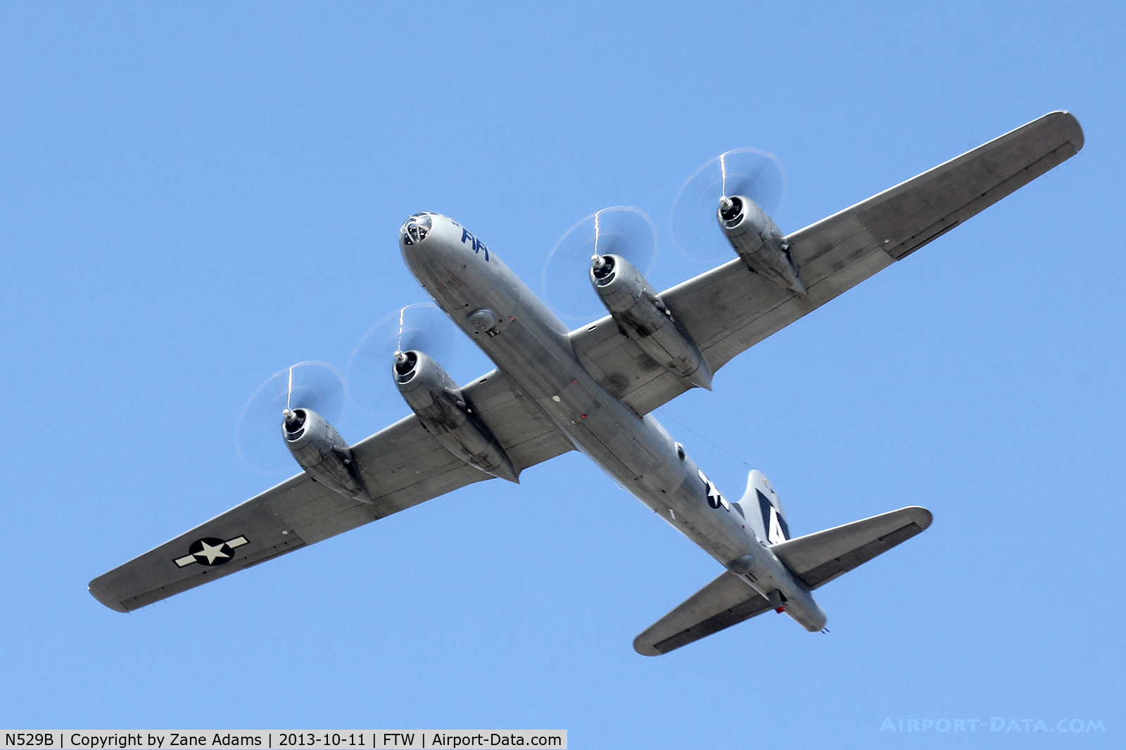 N529B, 1944 Boeing B-29A-60-BN Superfortress C/N 11547, At AOPA Airportfest 2013 - Fort Worth, TX