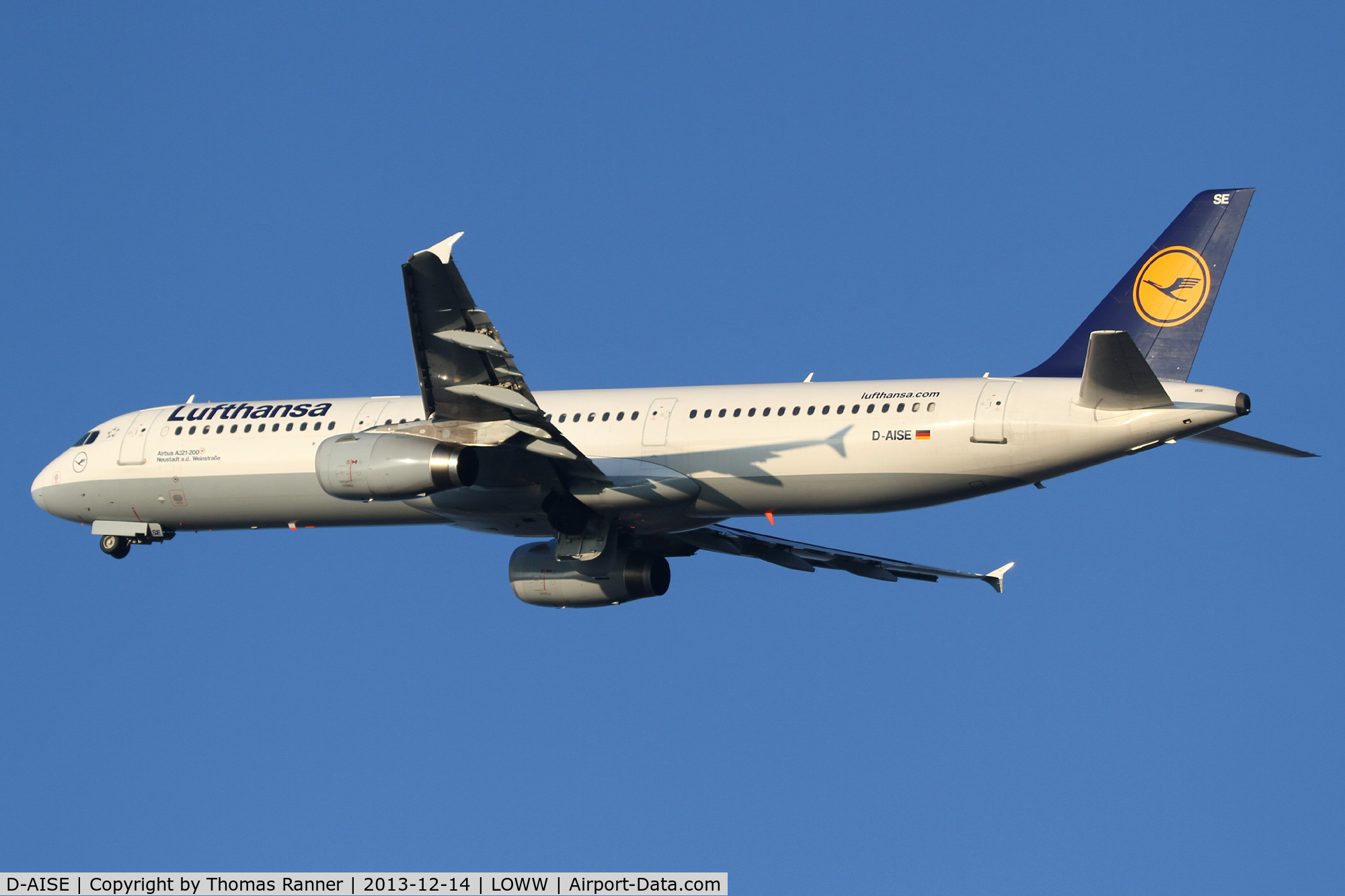 D-AISE, 2000 Airbus A321-231 C/N 1214, Lufthansa A321