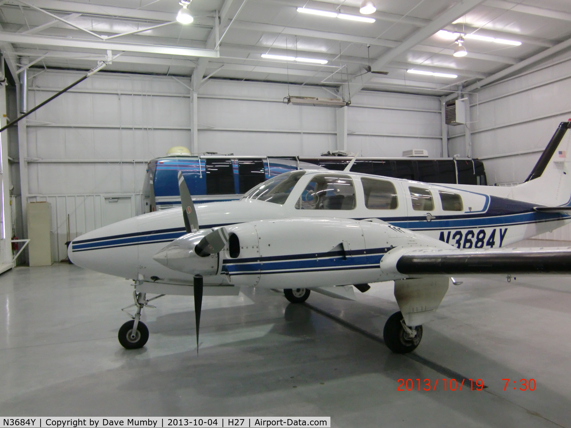 N3684Y, 1980 Beech 58P Baron C/N TJ-298, Test flew he aircraft with owner in October and verry impresed.