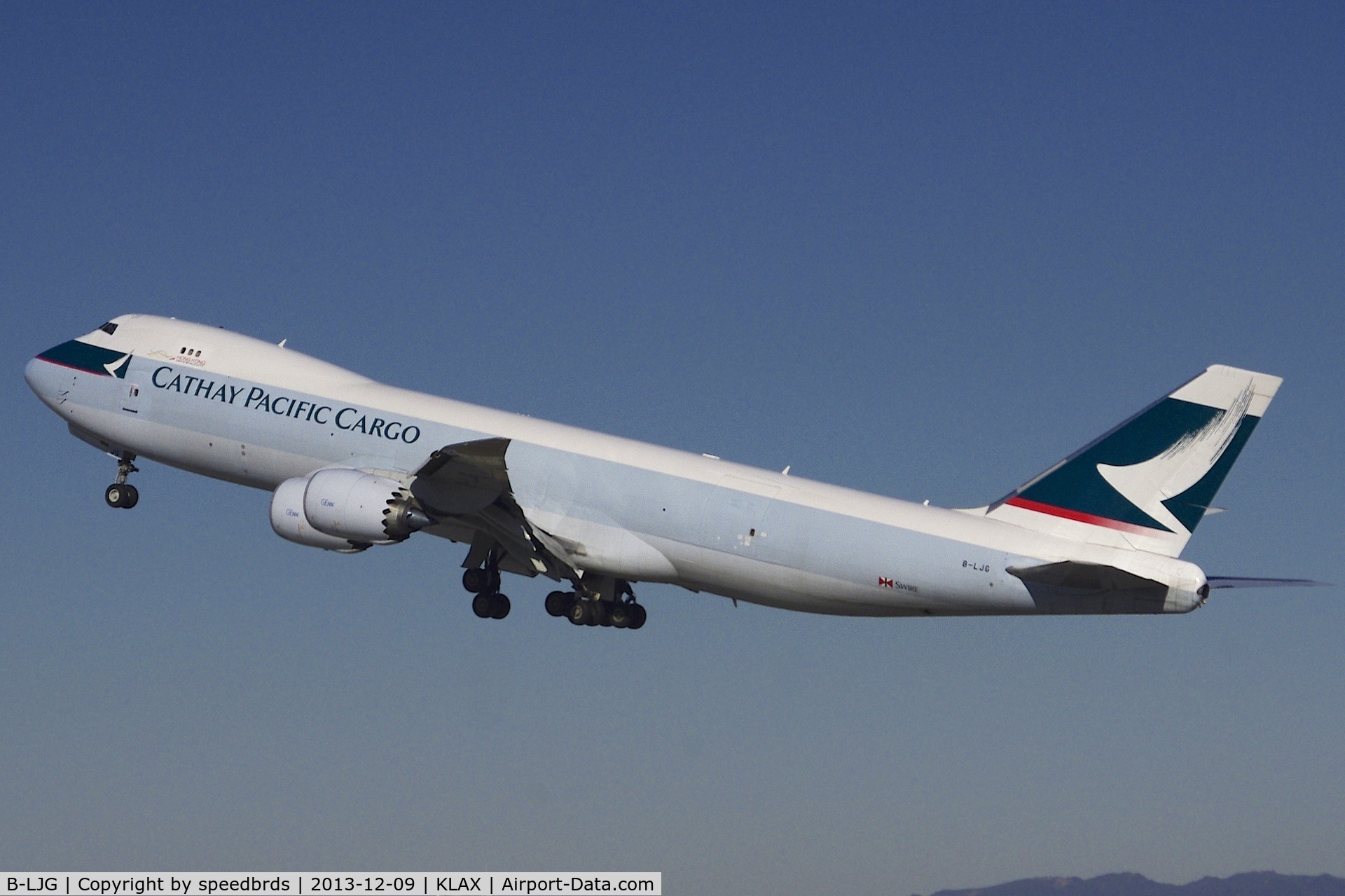B-LJG, 2012 Boeing 747-867F C/N 39244, Cathay Pacific Cargo 747-8F