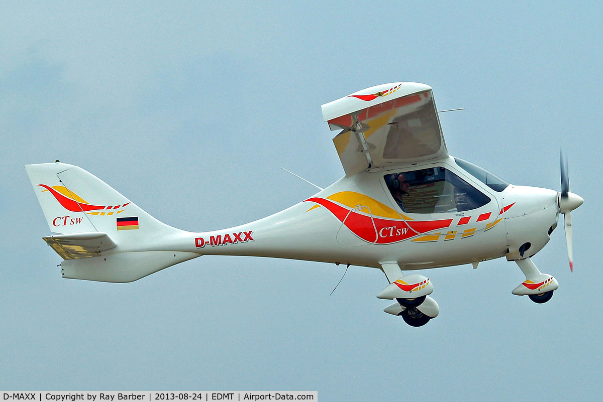 D-MAXX, Flight Design CTSW C/N 07-10-23, Flight Design CT-SW [07-10-23] Tannheim~D 24/08/2013
