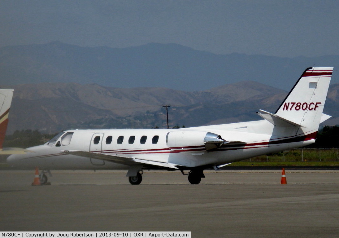 N780CF, 1978 Cessna 550 Citation II C/N 550-0014, 1978 Cessna 550 CITATION II, two P&W(C)JT15D Turbofan engines, 2,500  lb st each for takeoff.