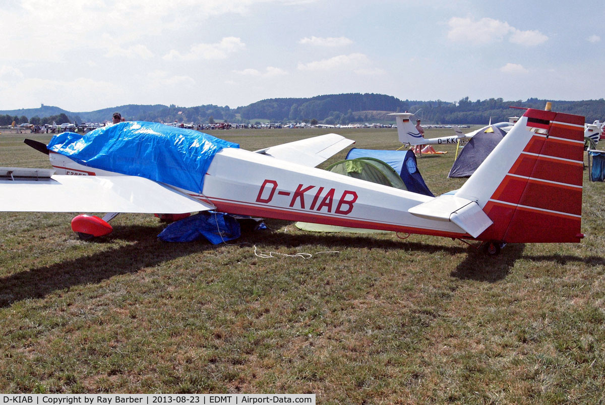 D-KIAB, 1988 Scheibe SF-25C Falke C/N 44439, Scheibe SF-25C Falke 2000 [44439] Tannheim~D 23/08/2013