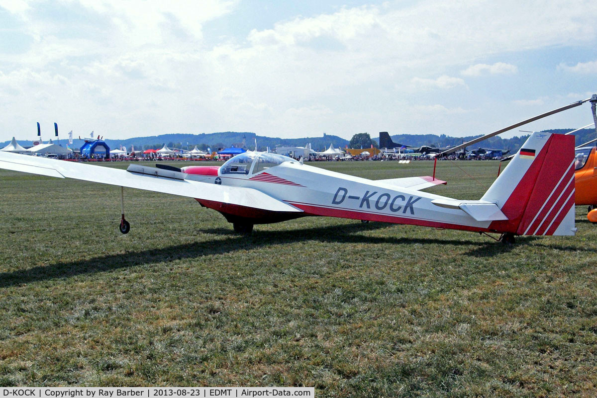 D-KOCK, 1992 Scheibe SF-25C Falke C/N 44534, Scheibe SF-25C Rotax-Falke [44534] Tannheim~D 23/08/2013