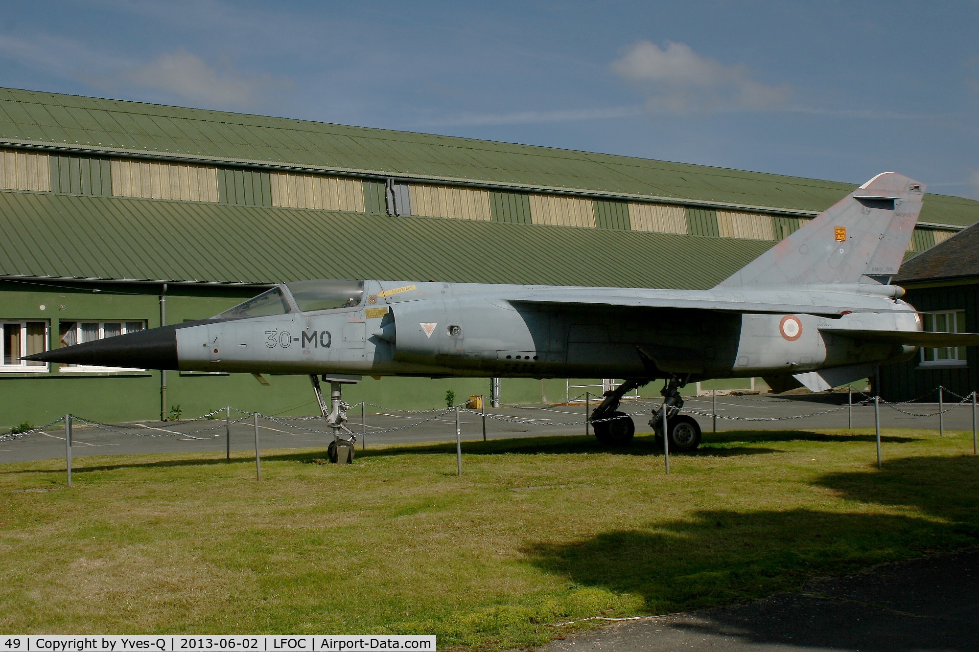 49, Dassault Mirage F.1C C/N 49, Dassault Mirage F1C, Canopee Museum, Chateaudun Air Base (LFOC)