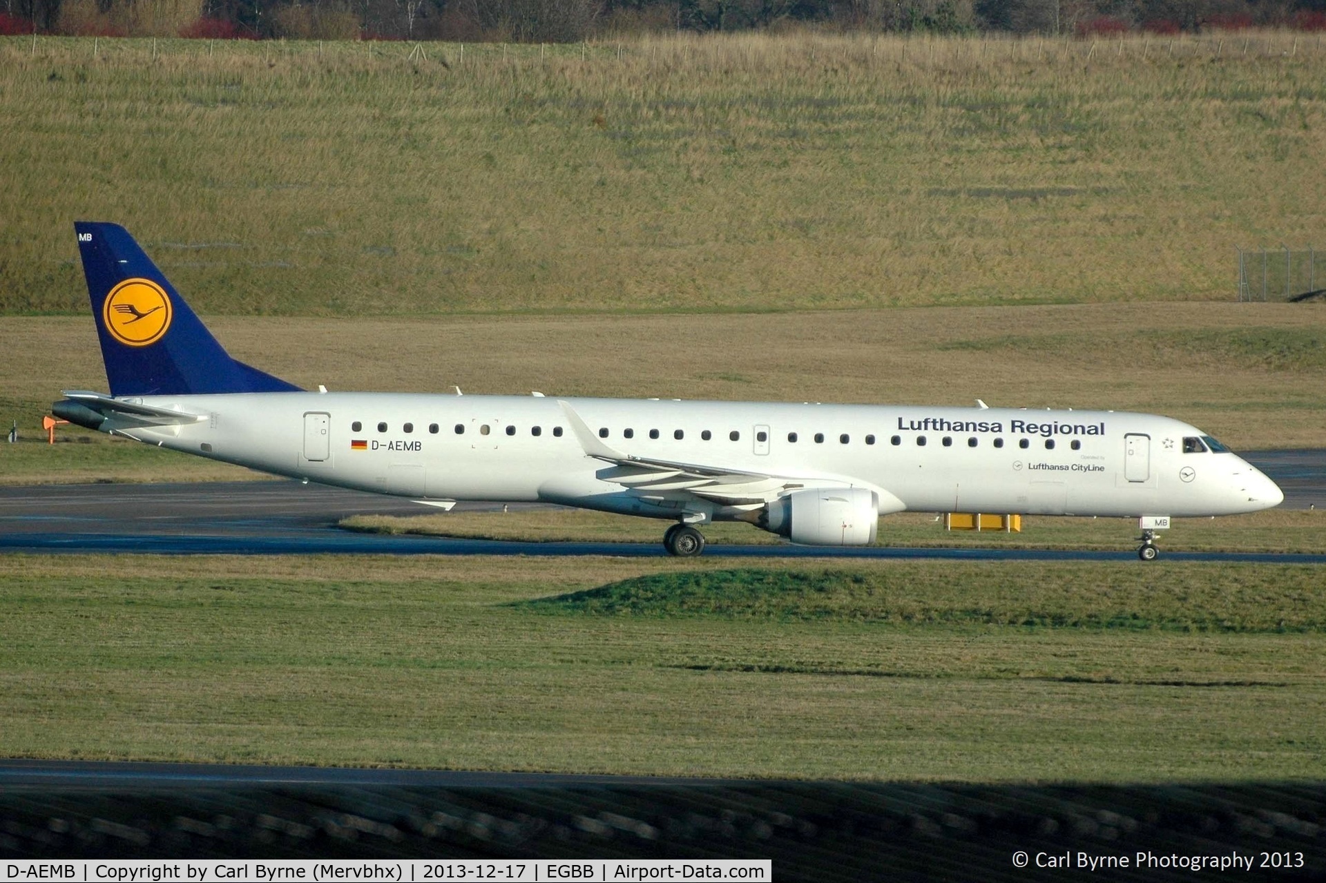 D-AEMB, 2009 Embraer 195LR (ERJ-190-200LR) C/N 19000297, Taken from the MSCP.
