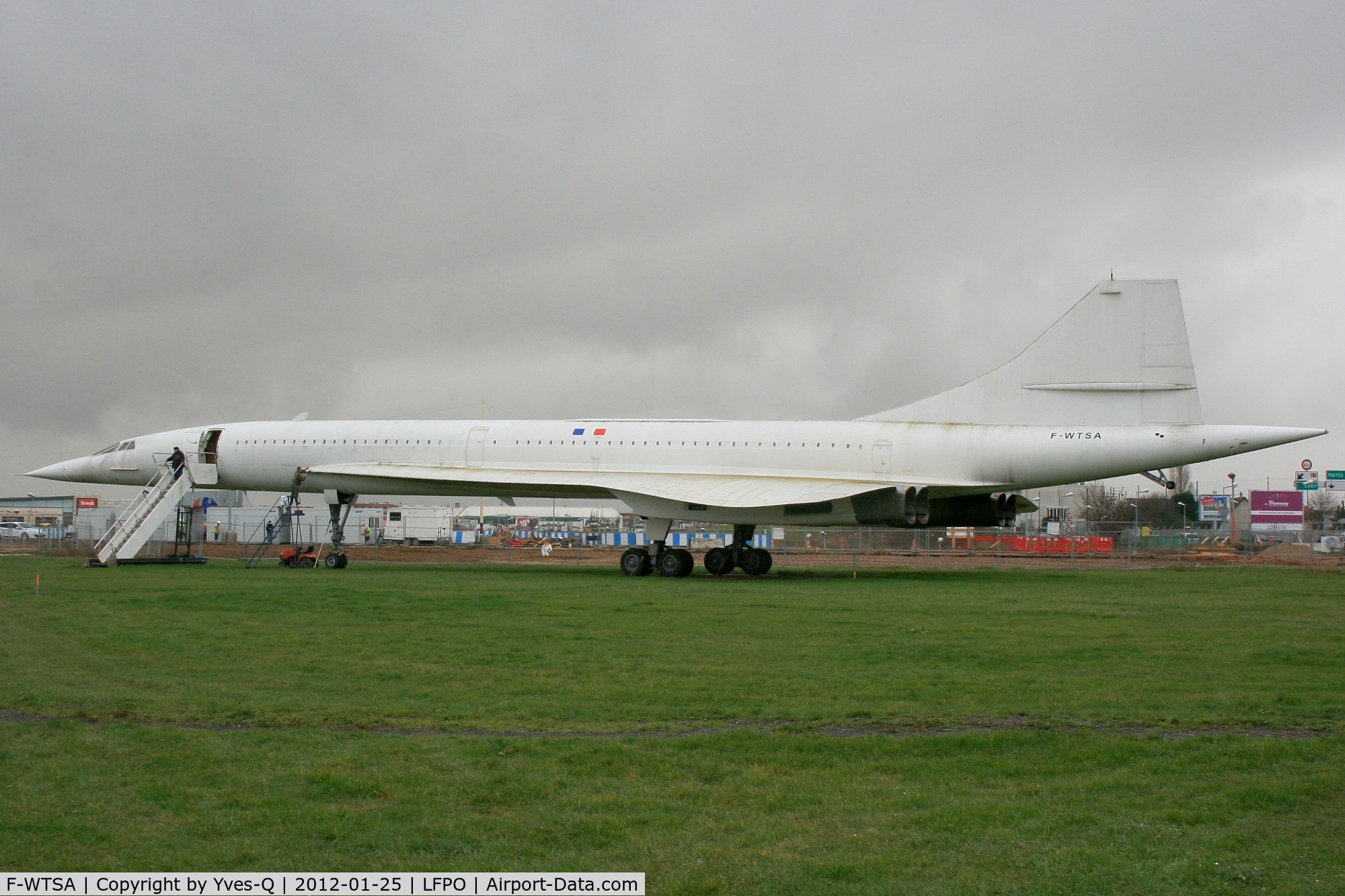 F-WTSA, 1973 Aerospatiale-BAC Concorde 101 C/N 02, Aerospatiale-BAC Concorde 102, Delta Athis Museum, Paray near Paris-Orly Airport.